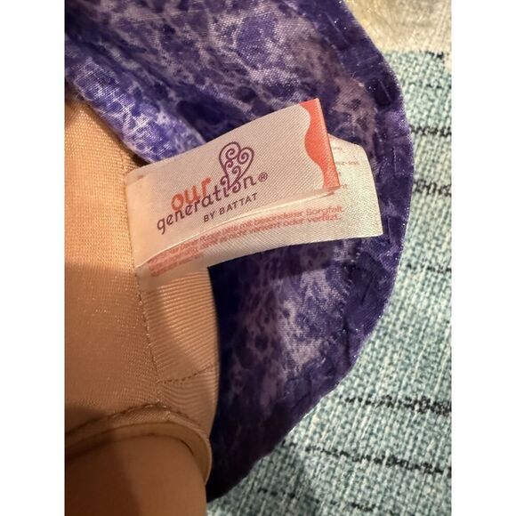 Lot 3 x Our Generation Battat Vinyl & Soft Body Dolls Blonde Blue Eyes 18" - Picture 7 of 8